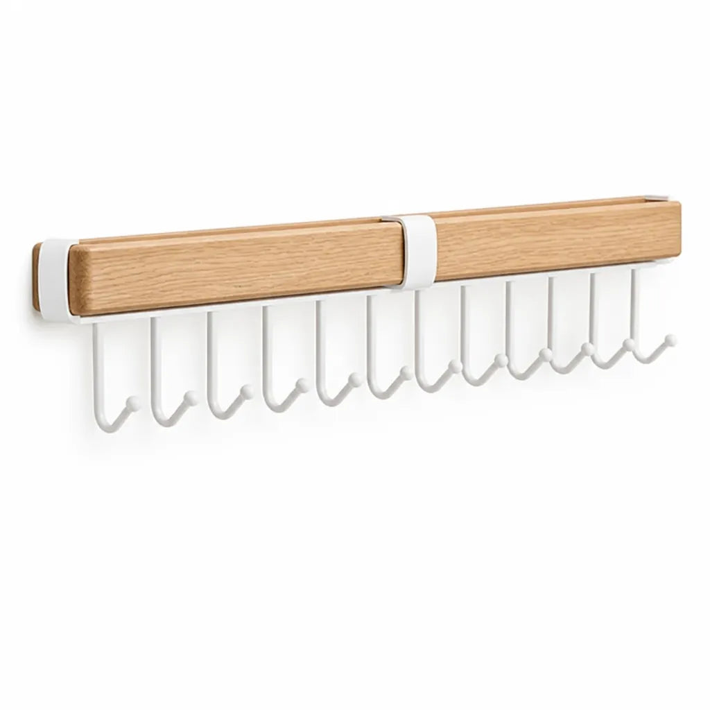 Paper Towel Holder Wall-Mount Modular Aluminum & Walnut
