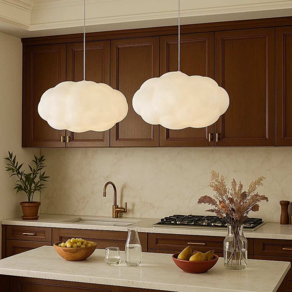Pendant Light Cloud Shade Soft Ambient Glow