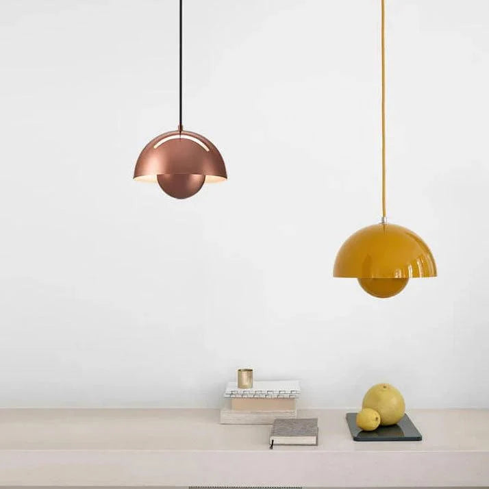 Pendant Light Metal Dome Adjustable Cord E27 Socket
