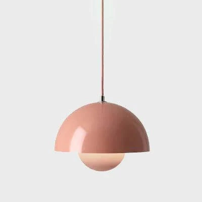 Pendant Light Metal Dome Adjustable Cord E27 Socket