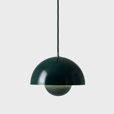 Pendant Light Metal Dome Adjustable Cord E27 Socket
