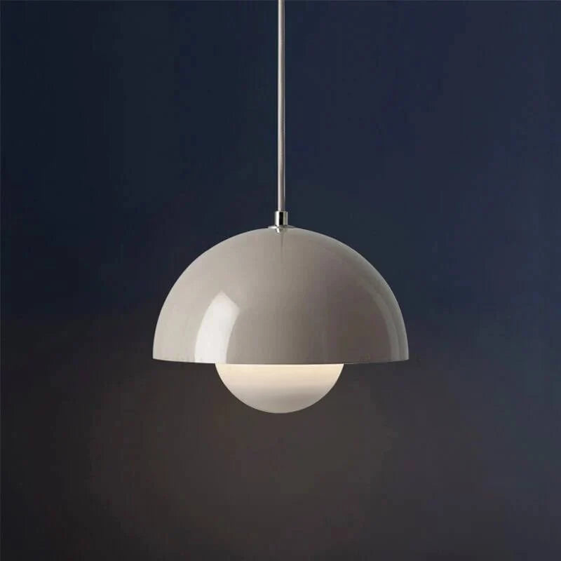 Pendant Light Metal Dome Adjustable Cord E27 Socket