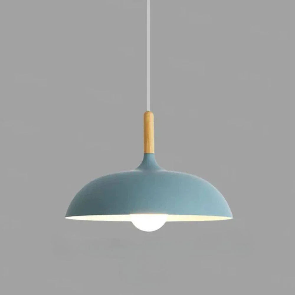Pendant Light Nordic Oak E27 LED Adjustable Cord