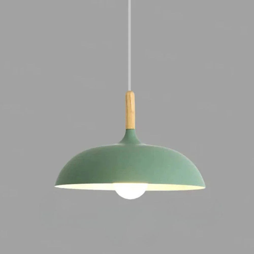 Pendant Light Nordic Oak E27 LED Adjustable Cord