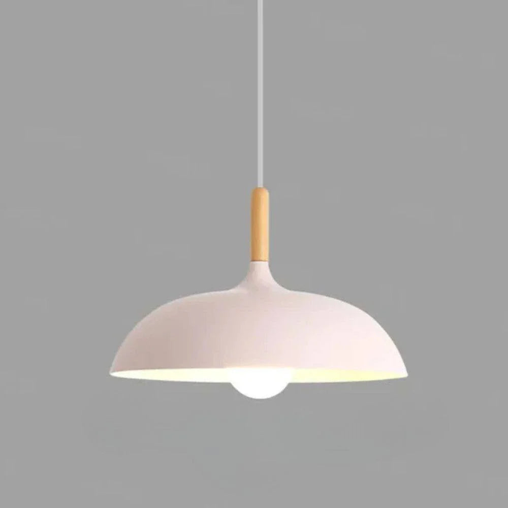 Pendant Light Nordic Oak E27 LED Adjustable Cord