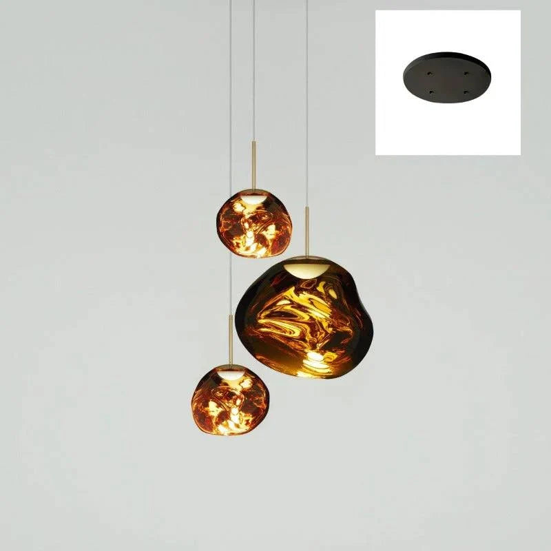 Pendant Light Sculptural Multi-Head Dimmable Adjustable Cables