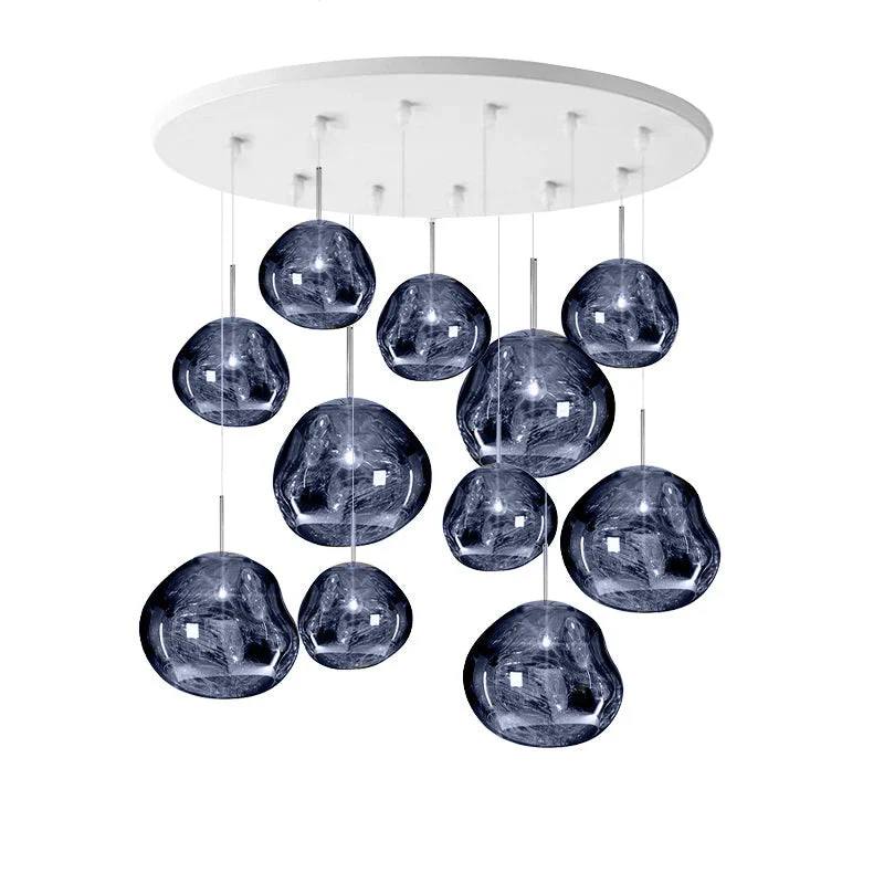 Pendant Light Sculptural Multi-Head Dimmable Adjustable Cables
