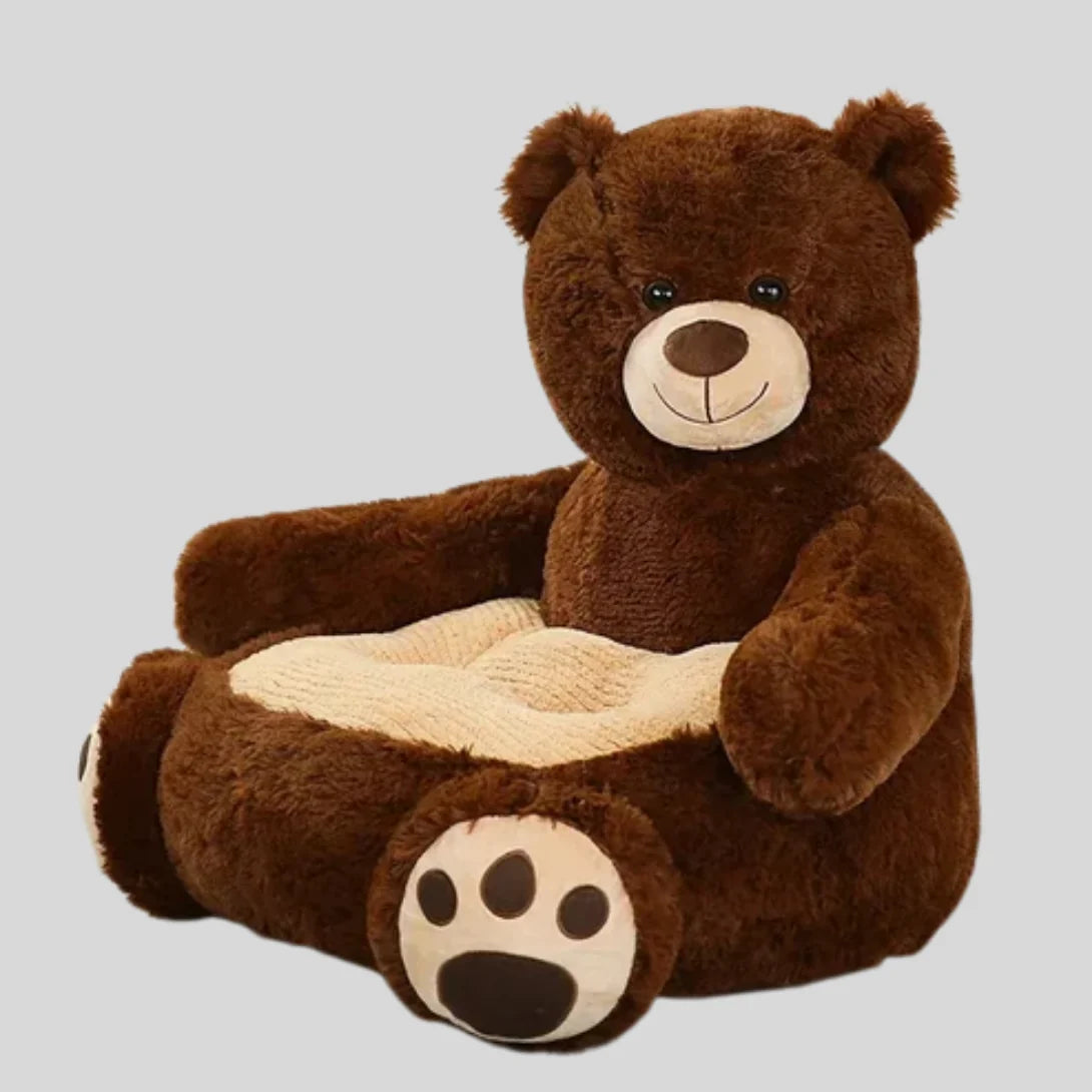 Pet Bed Animal-Shaped Plush Machine Washable Cover