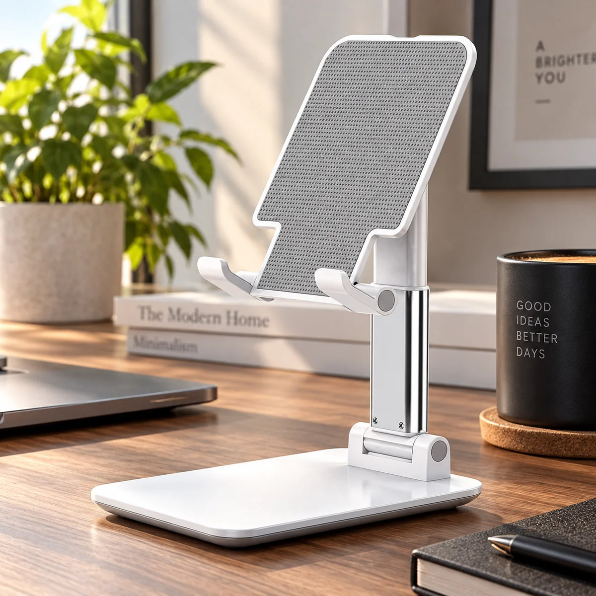 Phone & Tablet Stand Foldable Non-Slip Silicone