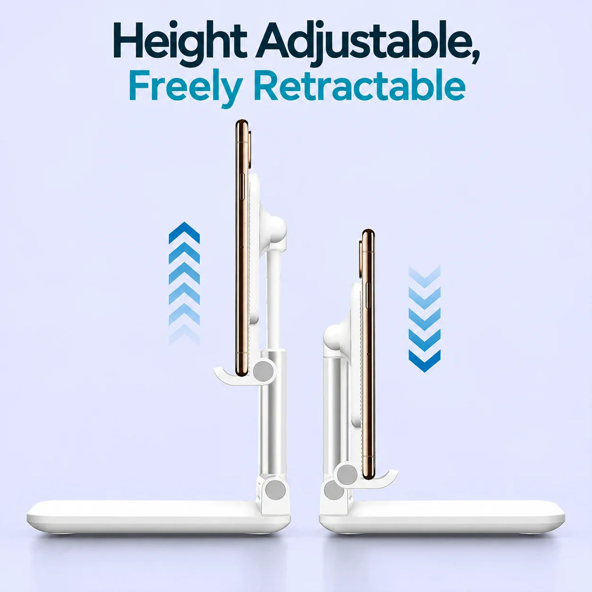 Phone & Tablet Stand Foldable Non-Slip Silicone