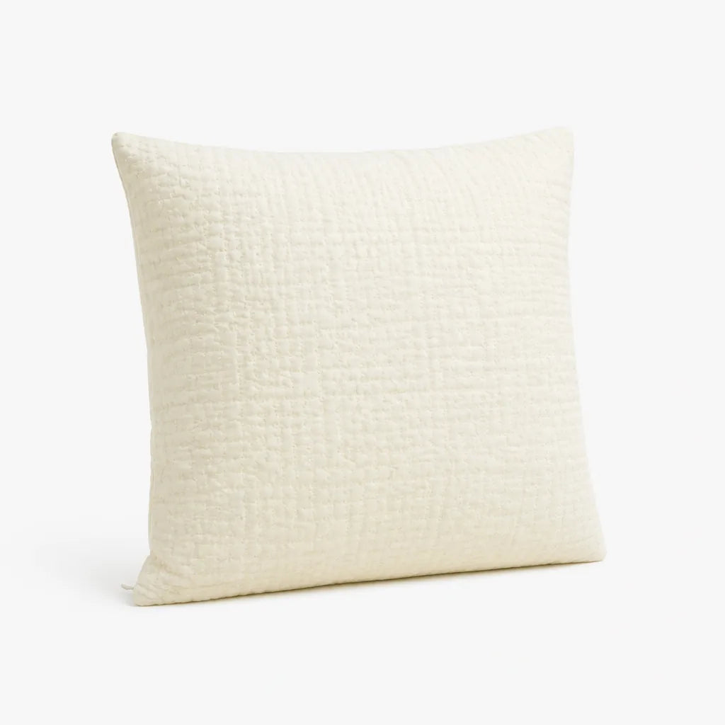 Pillowcase Quilted Cotton Blend Easy Care