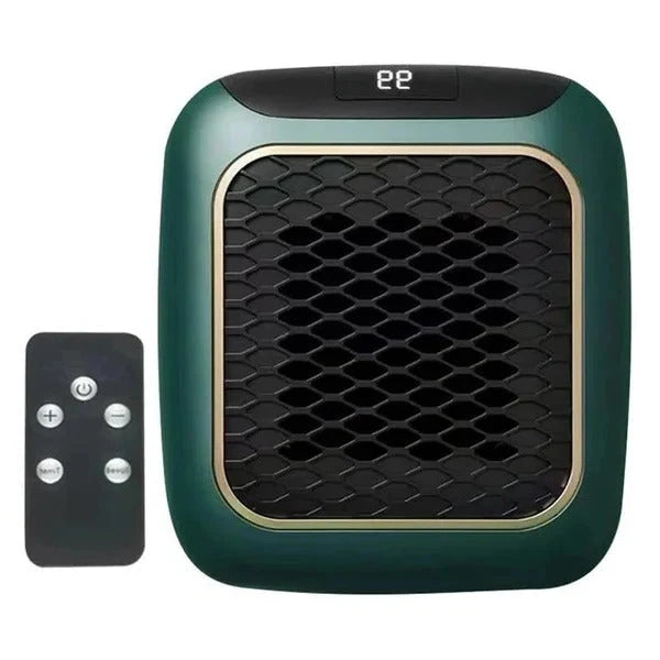 Plug-In Heater 800W Ceramic & LED Thermostat