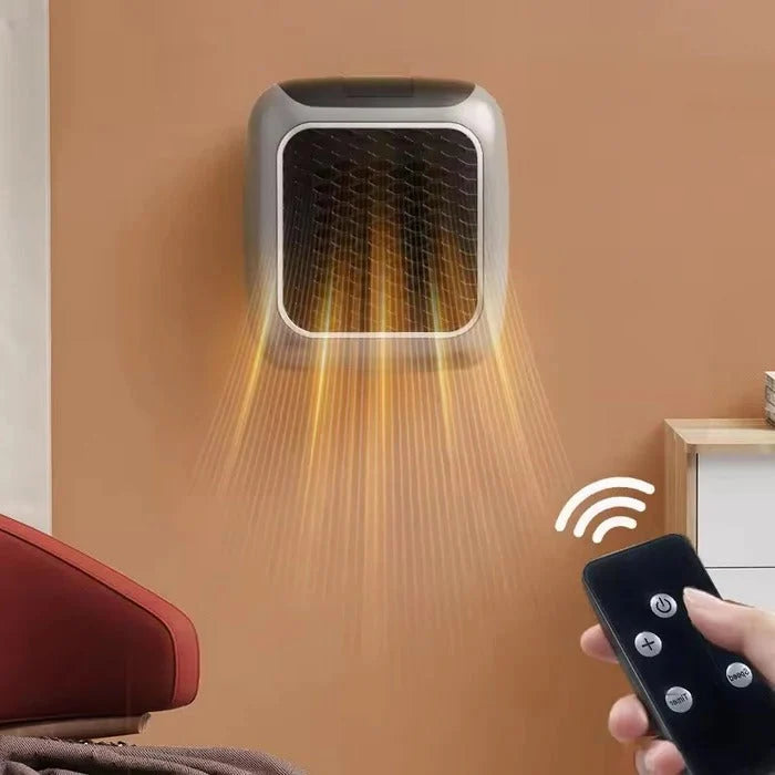 Plug-In Heater 800W Ceramic & LED Thermostat