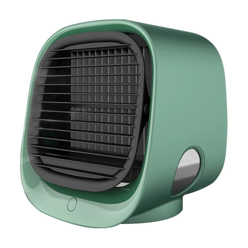 Portable Air Conditioner Dual Cooling & Humidifying USB/Outlet Powered