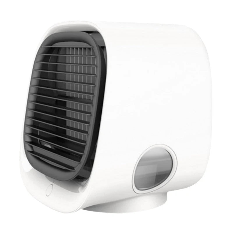 Portable Air Conditioner Dual Cooling & Humidifying USB/Outlet Powered
