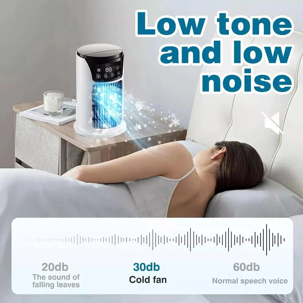 Portable Air Cooler USB-Powered Cotton Filter & Humidifier