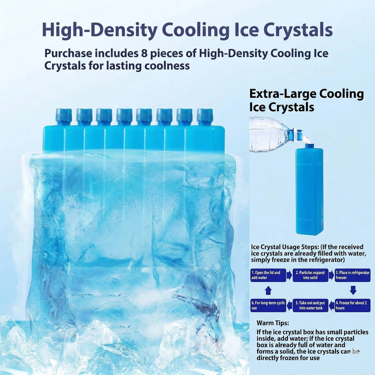 Portable Air Cooler Vortex Turbine Remote & 12-Hour Timer