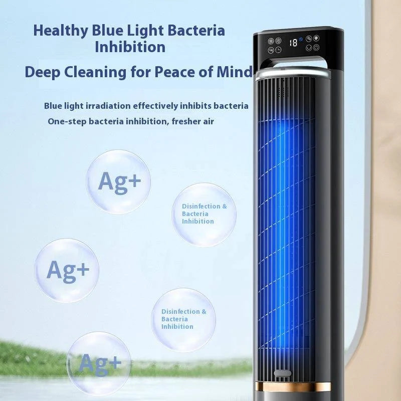 Portable Air Cooler Vortex Turbine Remote & 12-Hour Timer