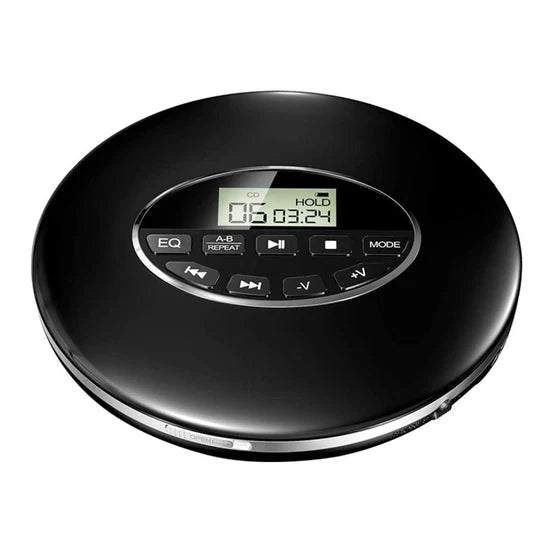 Portable CD Player Anti-Skip Battery & AC Power