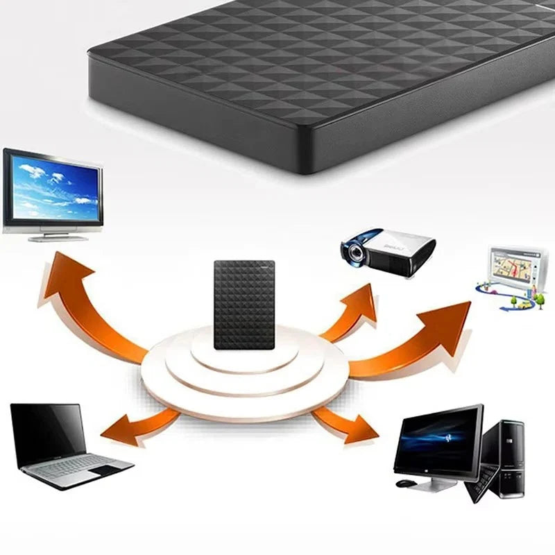 Portable External Hard Drive 8TB USB 3.0 Durable Casing