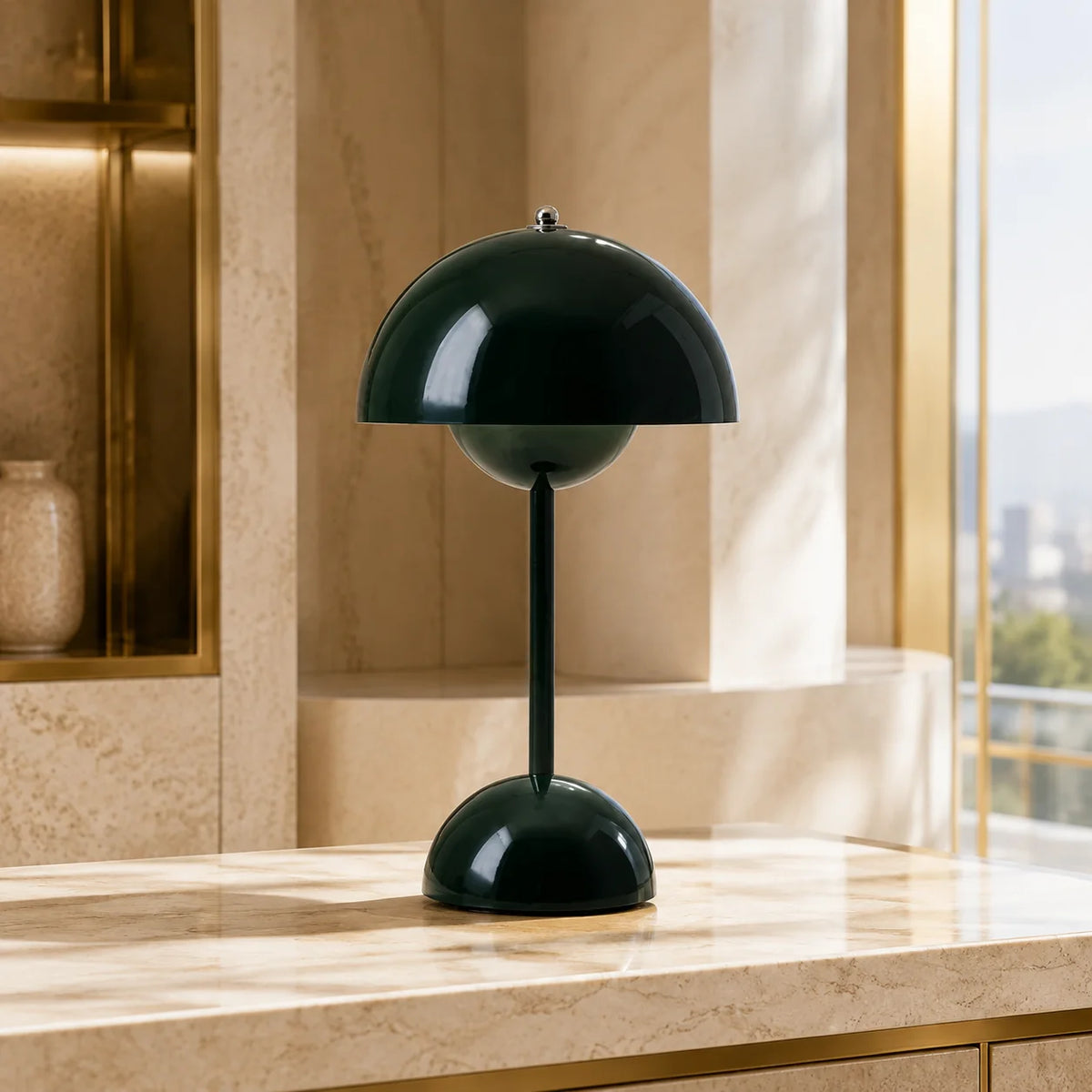 Portable Table Lamp Cordless USB Rechargeable Touch Control