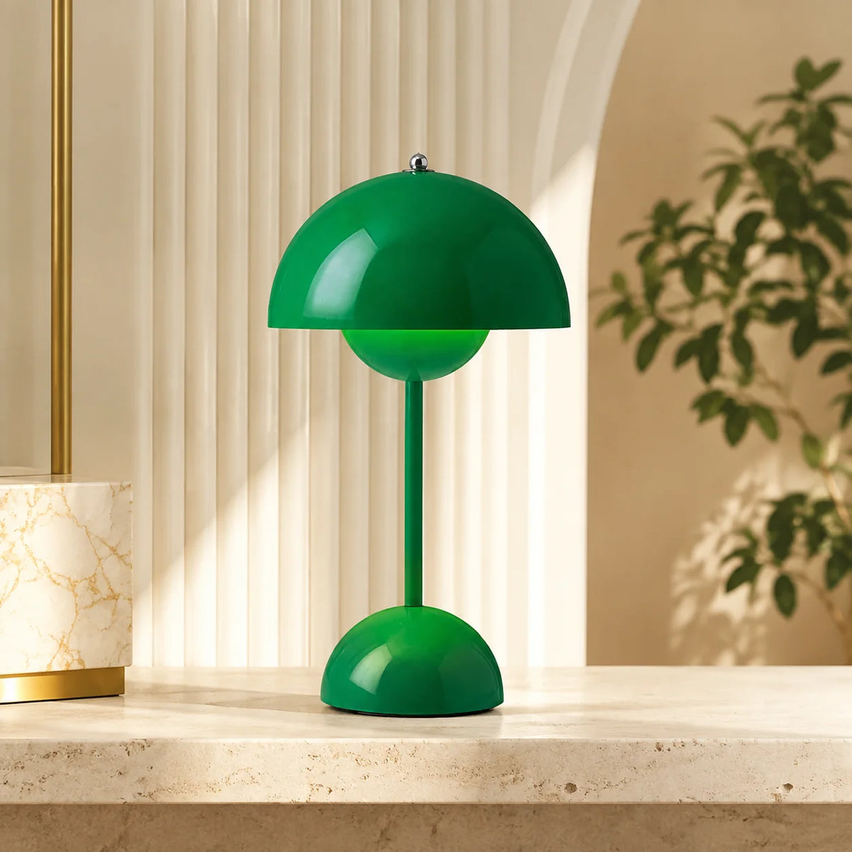 Portable Table Lamp Cordless USB Rechargeable Touch Control