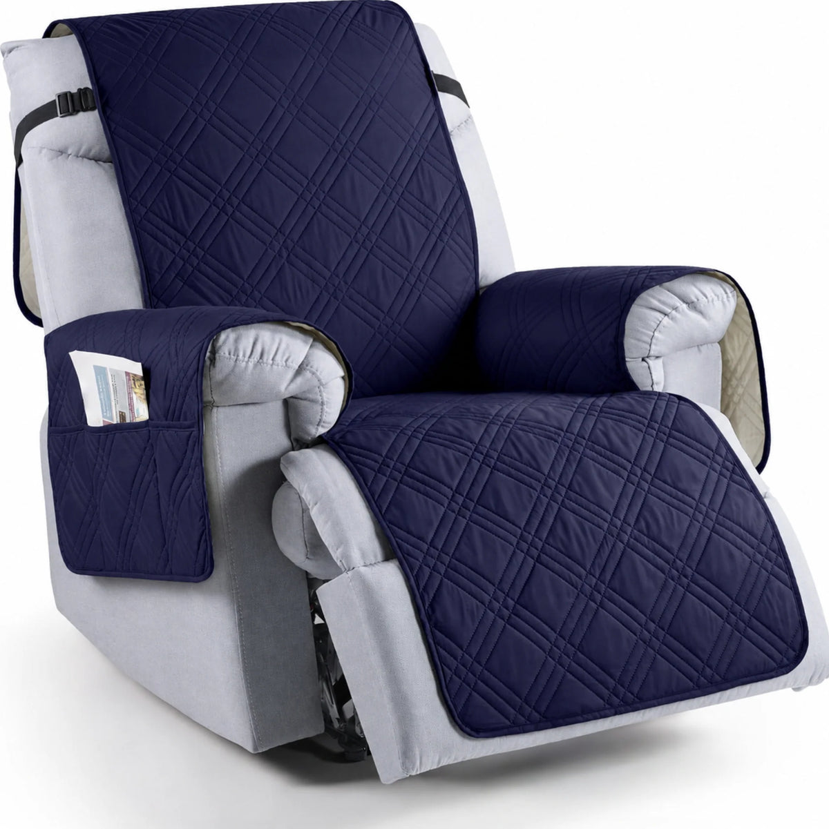 Recliner Chair Cover Waterproof Silicone-Grip & Machine Washable