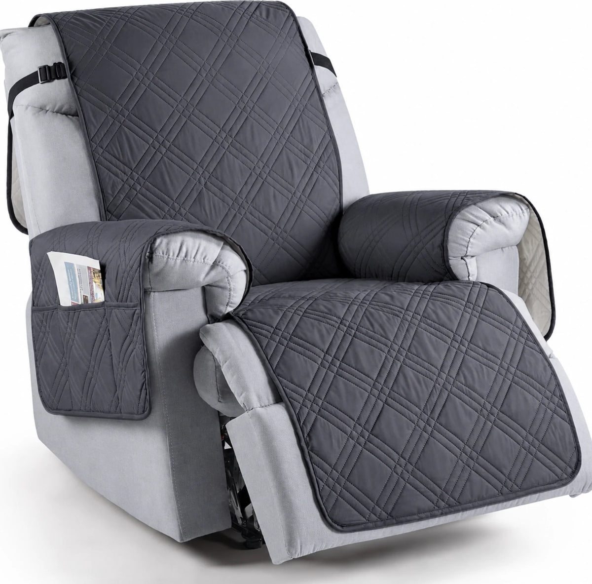 Recliner Chair Cover Waterproof Silicone-Grip & Machine Washable