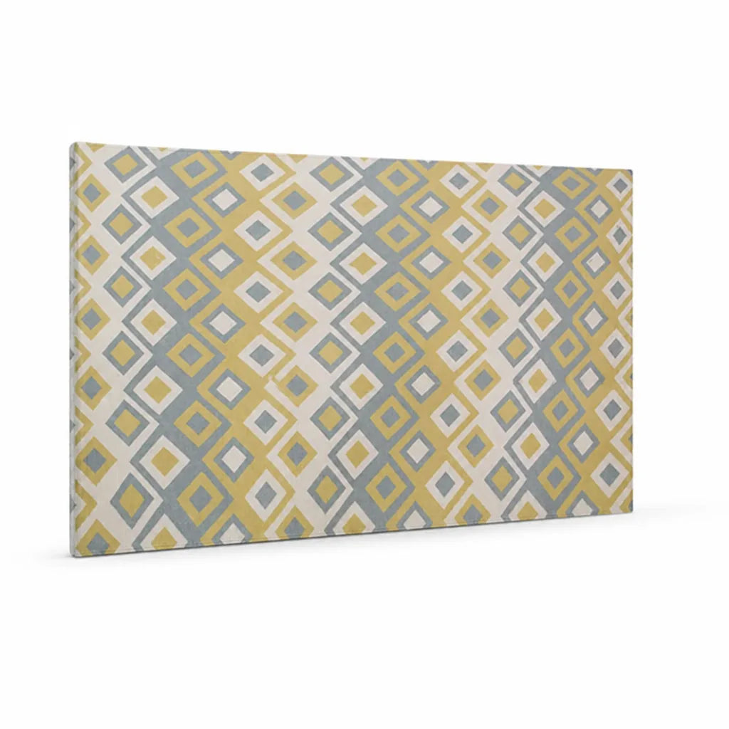 Rectangular Rug Flatwoven Cotton Quatrefoil 120x180 Cm