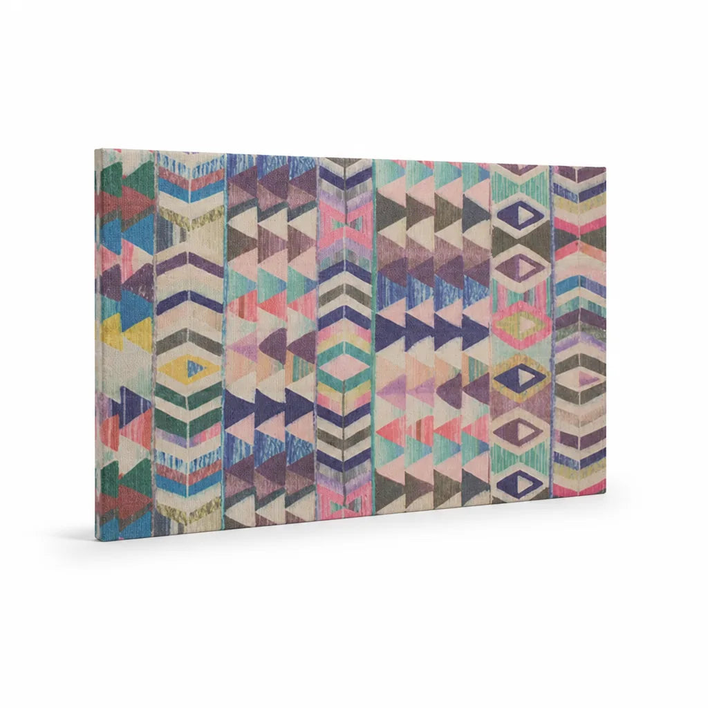 Rectangular Rug Flatwoven Cotton Quatrefoil 120x180 Cm
