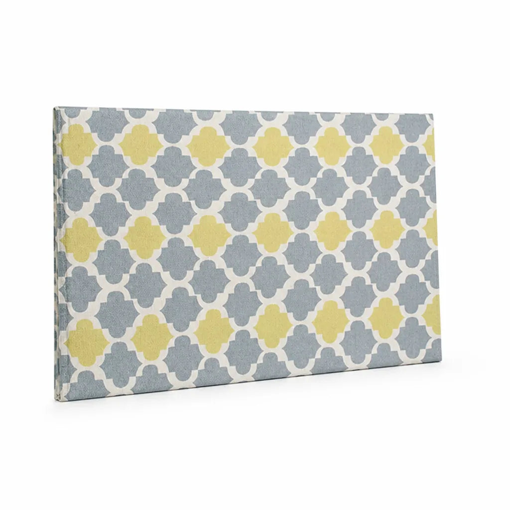 Rectangular Rug Flatwoven Cotton Quatrefoil 120x180 Cm
