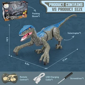 Remote Control Dinosaur Walking & Turning USB Rechargeable