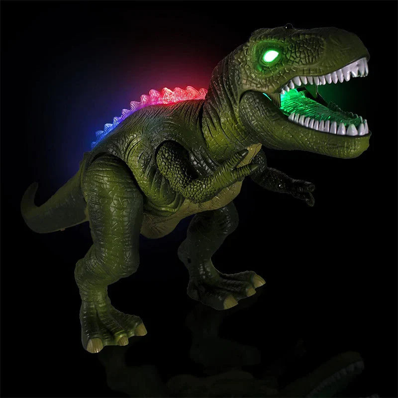 Remote Control T-Rex Walking & Roaring LED Lights