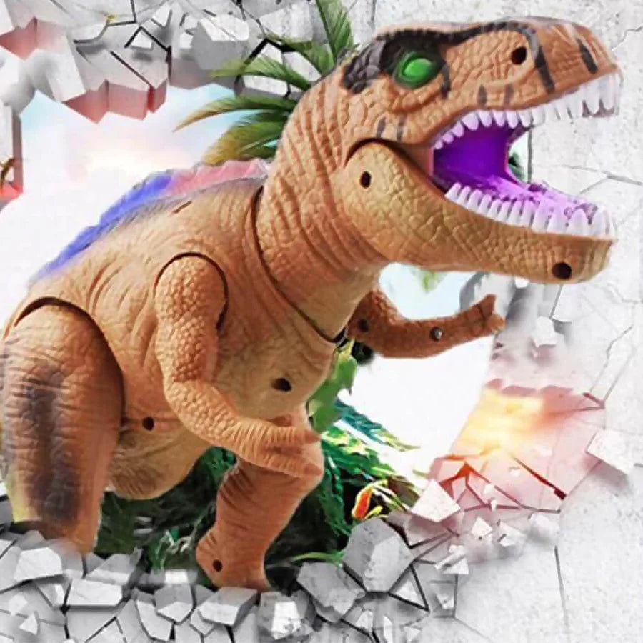 Remote Control T-Rex Walking & Roaring LED Lights