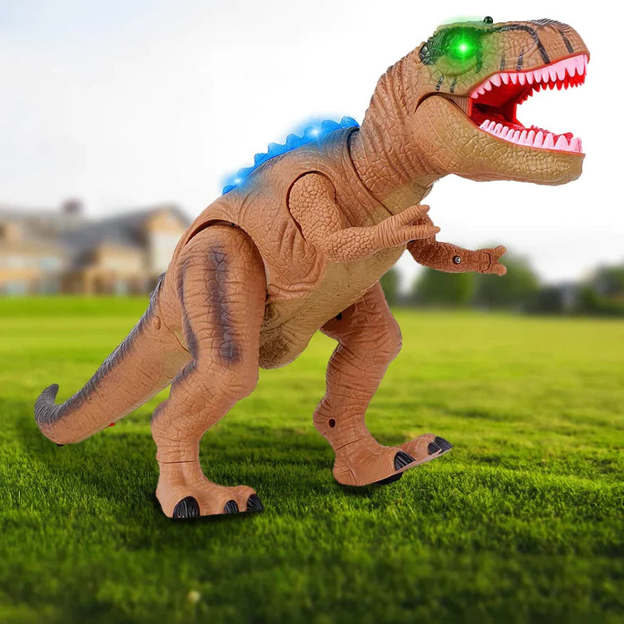 Remote Control T-Rex Walking & Roaring LED Lights