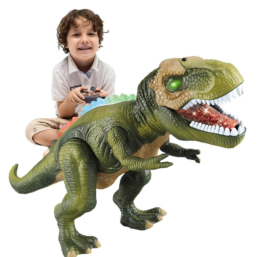 Remote Control T-Rex Walking & Roaring LED Lights
