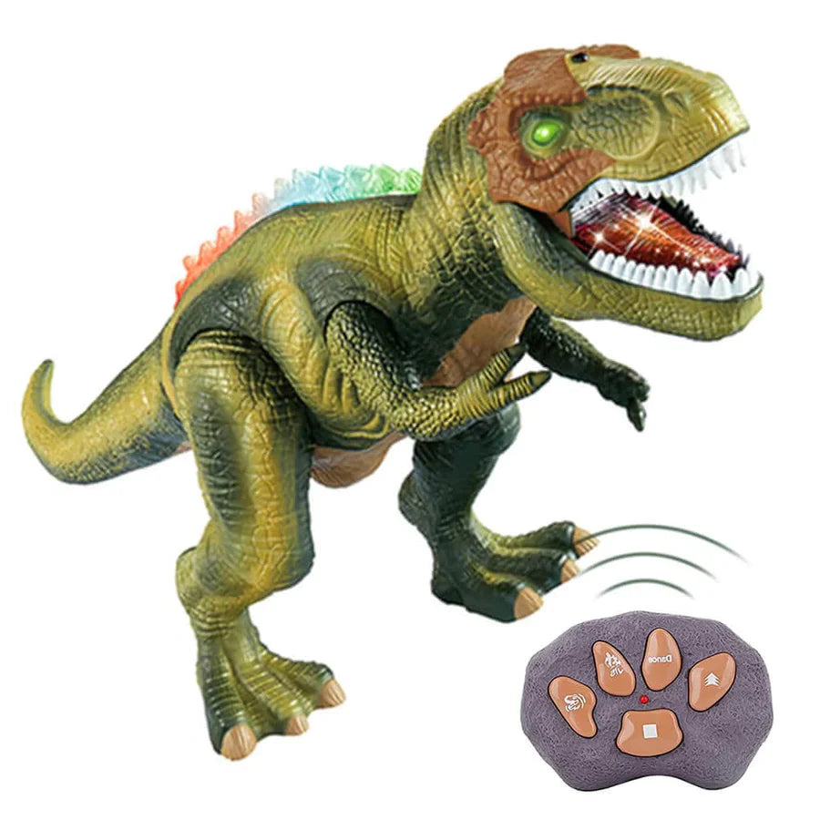 Remote Control T-Rex Walking & Roaring LED Lights