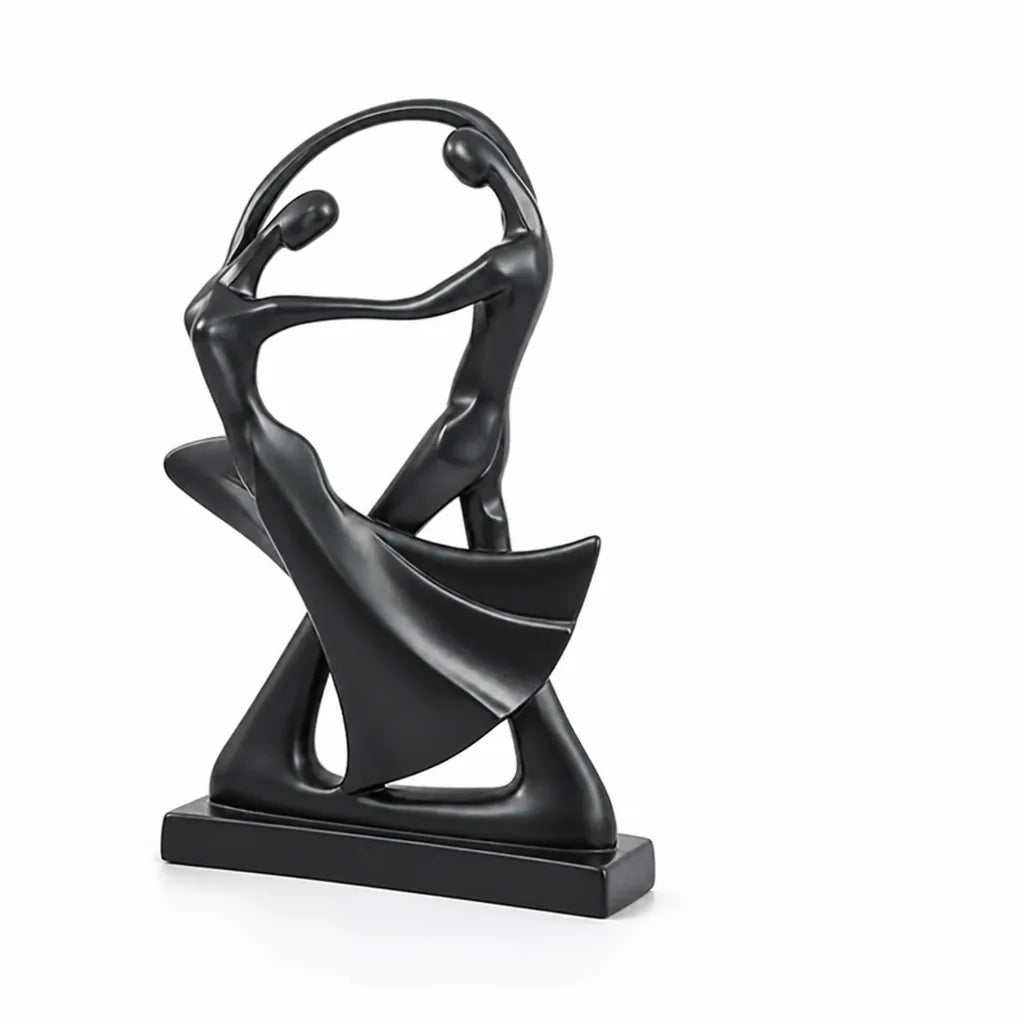 Resin Abstract Dancers Tabletop Sculpture (30 x 22 cm)