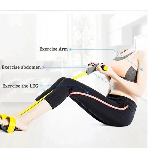 Resistance Bands Pedal & Handle Set