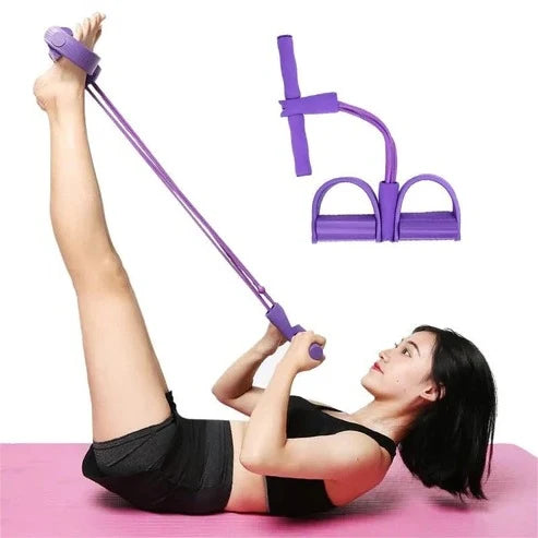 Resistance Bands Pedal & Handle Set