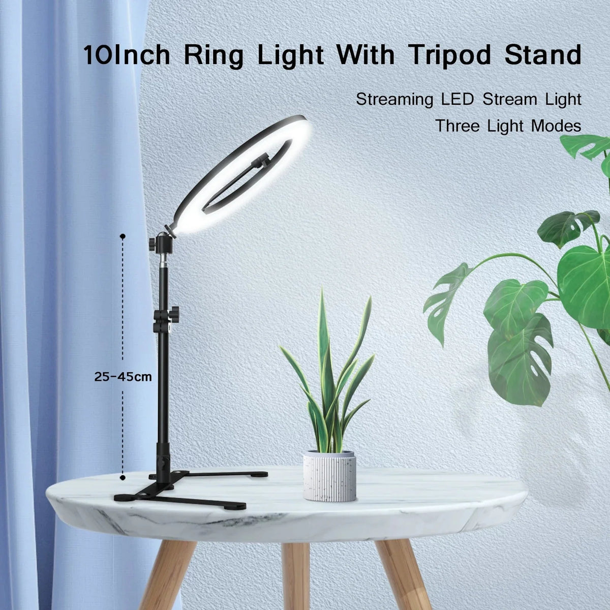 Ring Light Kit USB Powered Rotating Phone Mount
