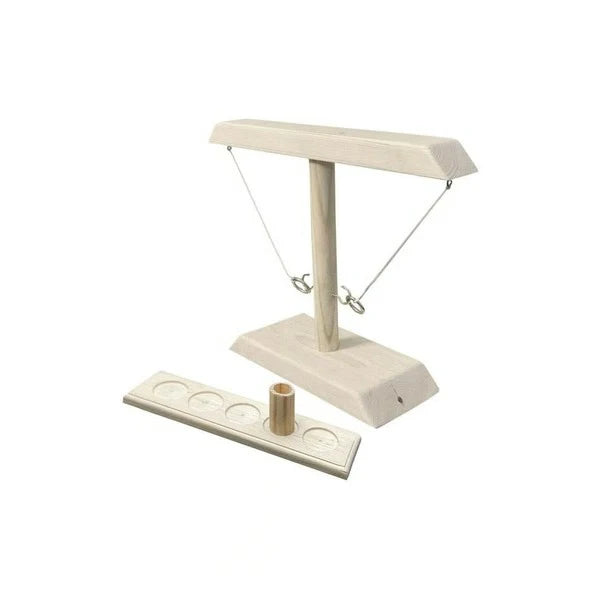 Ring Toss Game Portable Wood & Steel