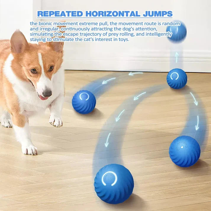 Rolling Ball Toy Automatic Motion USB Rechargeable