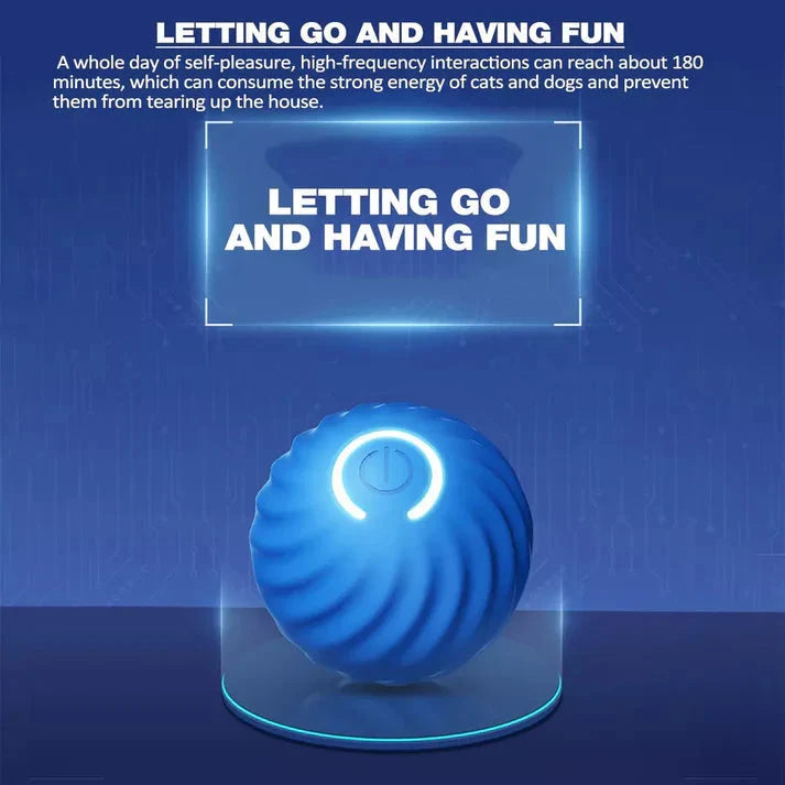 Rolling Ball Toy Automatic Motion USB Rechargeable