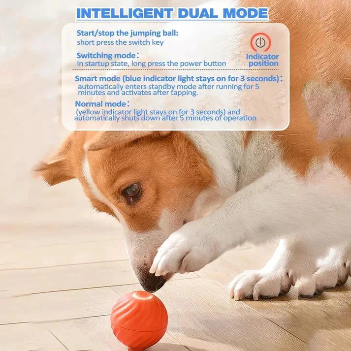 Rolling Ball Toy Automatic Motion USB Rechargeable