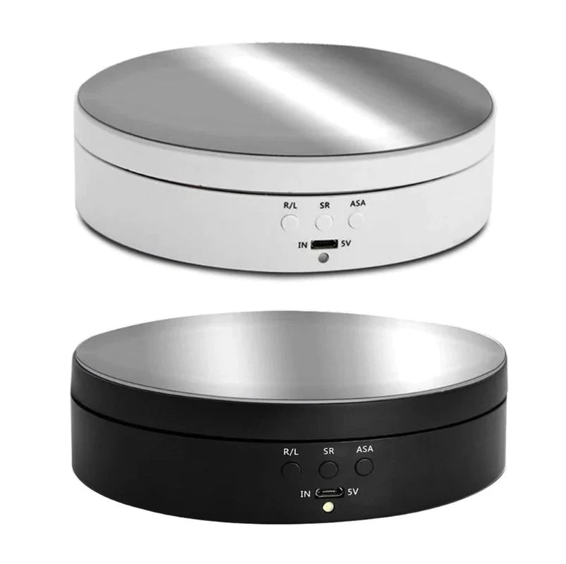 Rotating Display Stand 3-Speed USB & Battery