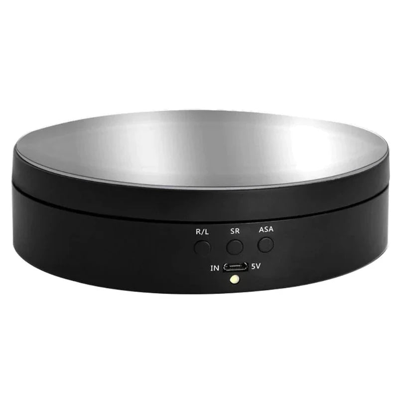 Rotating Display Stand 3-Speed USB & Battery