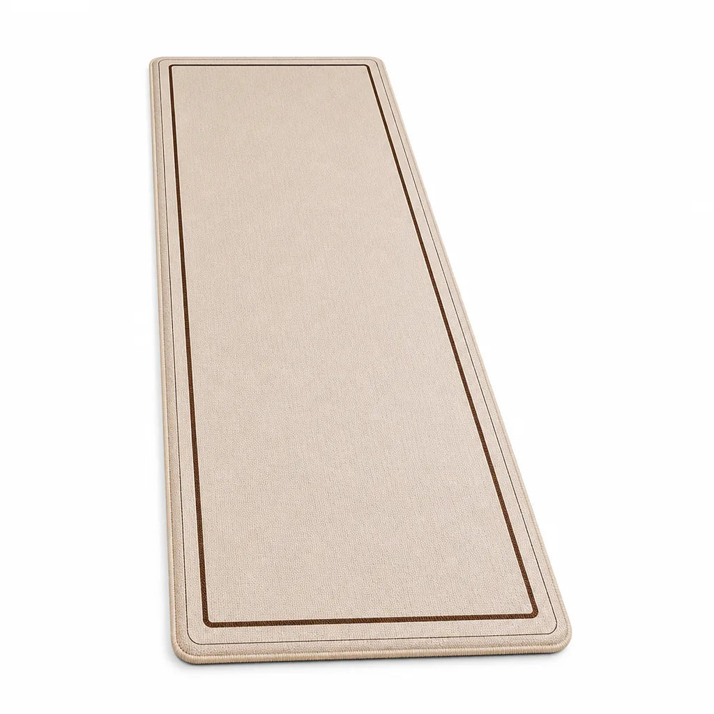 Runner Rug Velvet Plush Non-Slip Backing Machine Washable