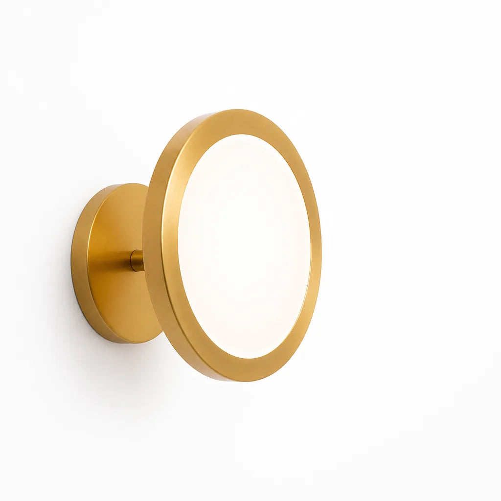 Scandinavian Minimalist Wall Lamp With Integrated LED