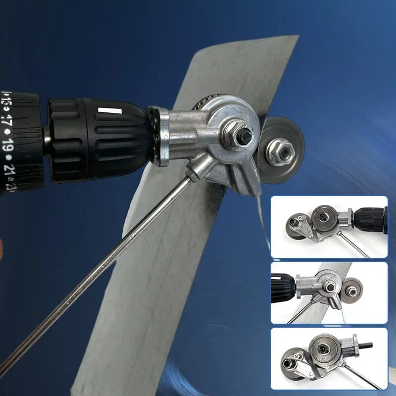 Sheet Metal Nibbler 360° Rotating Burr-Free